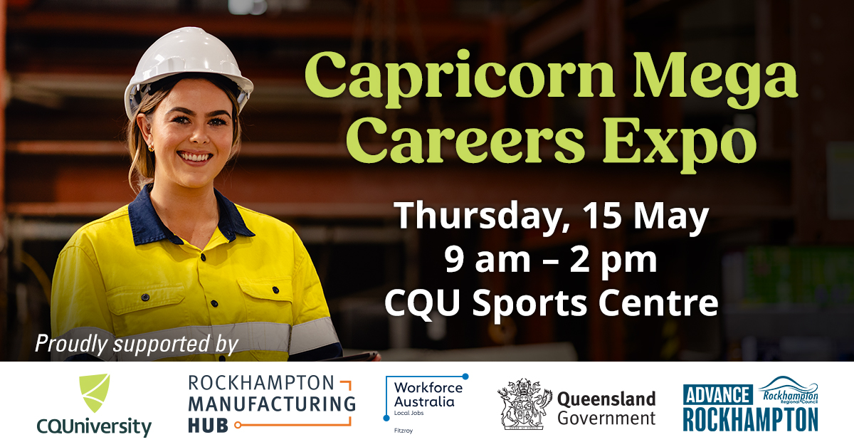 Promotional flyer for the Capricorn MEGA Careers Expo