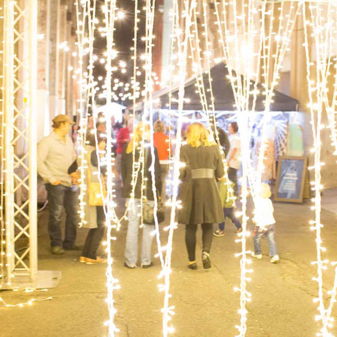 Laneway night market